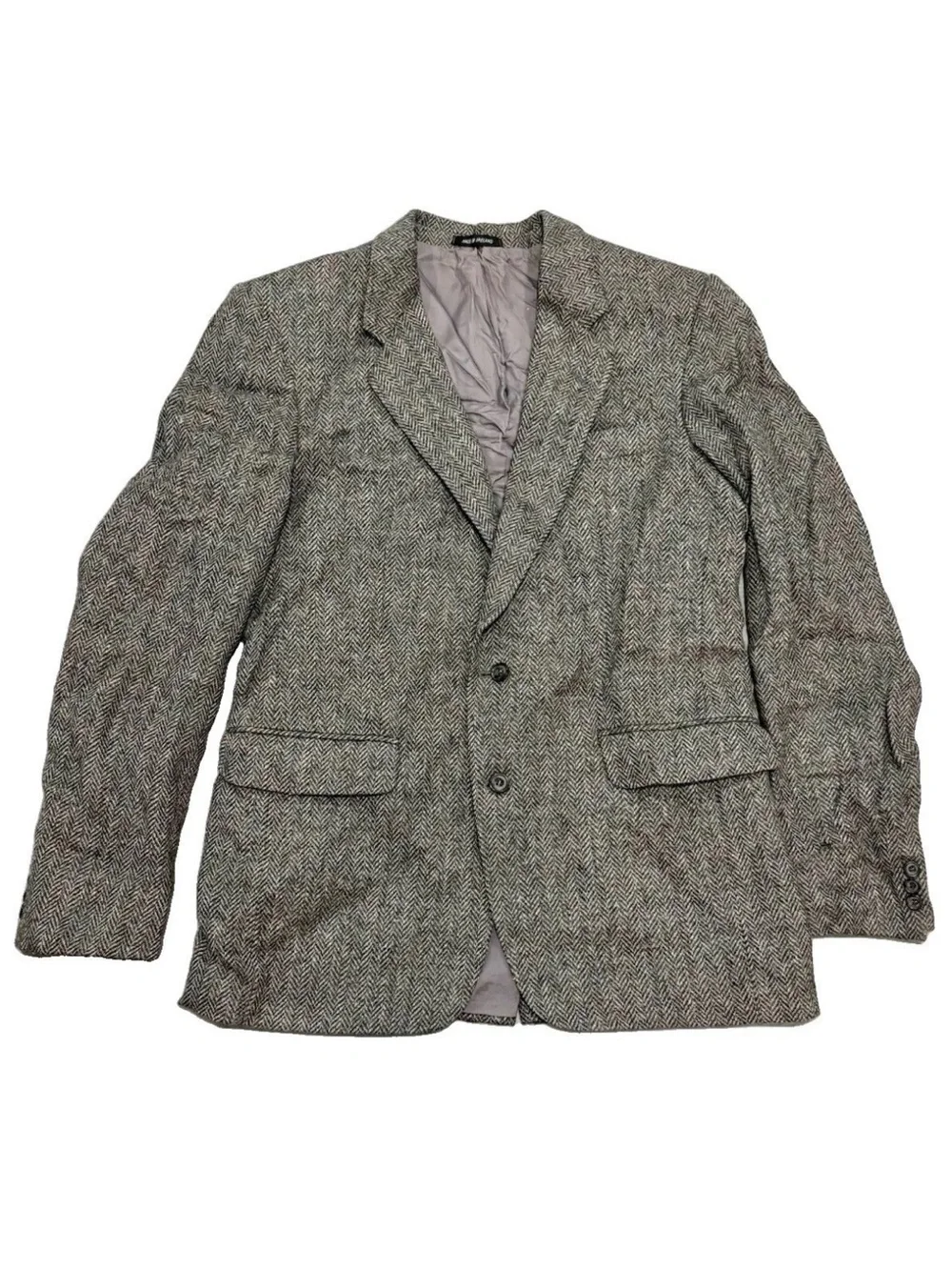 Kevin & Howlin Dublin VTG 70s 80s Donegal Tweed Blazer Jacket 38R Handwoven Wool